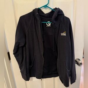 Southern New Hampshire University (SNHU) zip hoodie / backpack — UNIQUE!